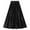 K-Black, variant on Women's High-Waist Flowy Midi Skirt with Layered Tulle for Parties and Special Events, Asymmetrical Party Skirt for a Dramatic Look, Apparel for Ladies,Orange Large