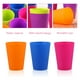 thumbnail image 3 of Toymytoy 15 vasos de plástico de colores para bebidas en casa, reutilizables, ideales para fiestas y eventos. Capacidad: 101-200 ml (colores surtidos)., 3 of 7