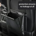 thumbnail image 3 of Car Backseat Organizer Auto Storage Pockets Cover Car Seat Back Trash Can, 3 of 16