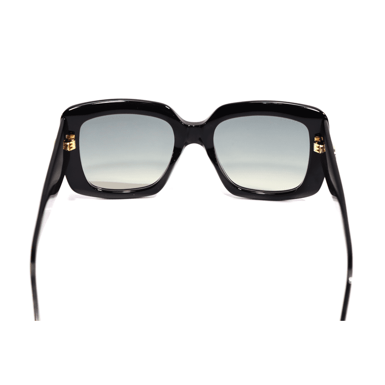 Gucci GG0141S 001 Womens Sunglasses, Black Grey 53mm  display picture 2