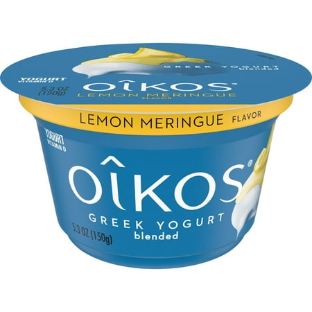 Oikos Whole Milk Lemon Meringue Greek Yogurt, 5.3 Oz.