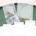thumbnail image 1 of Bolsas transparentes de plástico para joyas para pendientes, collares y anillos - Organizador portátil con cierre sellado para viajes y hogar, 1 of 2