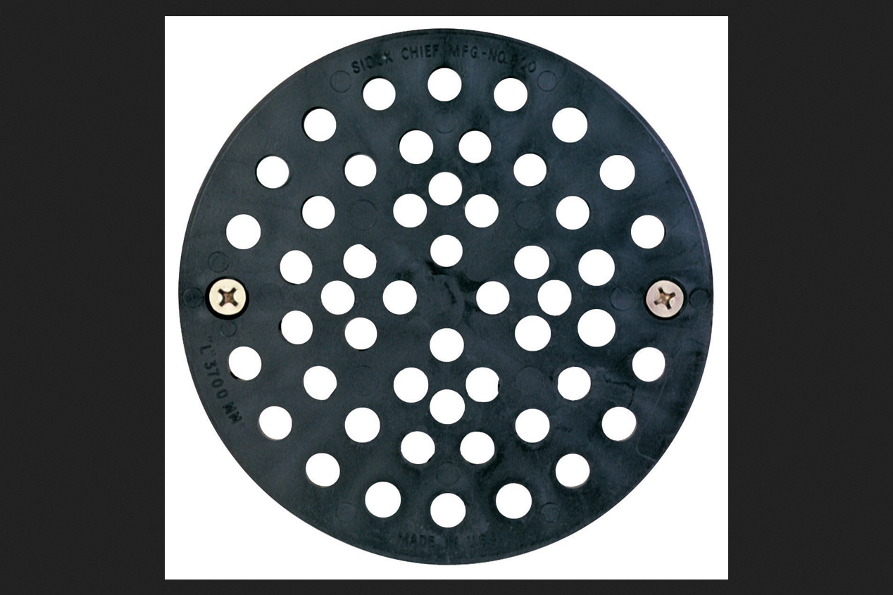 Sioux Chief 801 Apk Floor Drain Replacement Strainer 6 3 4 Black