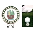 thumbnail image 1 of Maoww Zinc Alloy Golf Ball Markers Training Aids Hat Clip Anti-rust Putt Sign F, 1 of 9