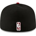 thumbnail image 3 of New Era NBA Chicago Bulls Men's 2-Tone 59FIFTY Fitted Cap  Black, 3 of 5