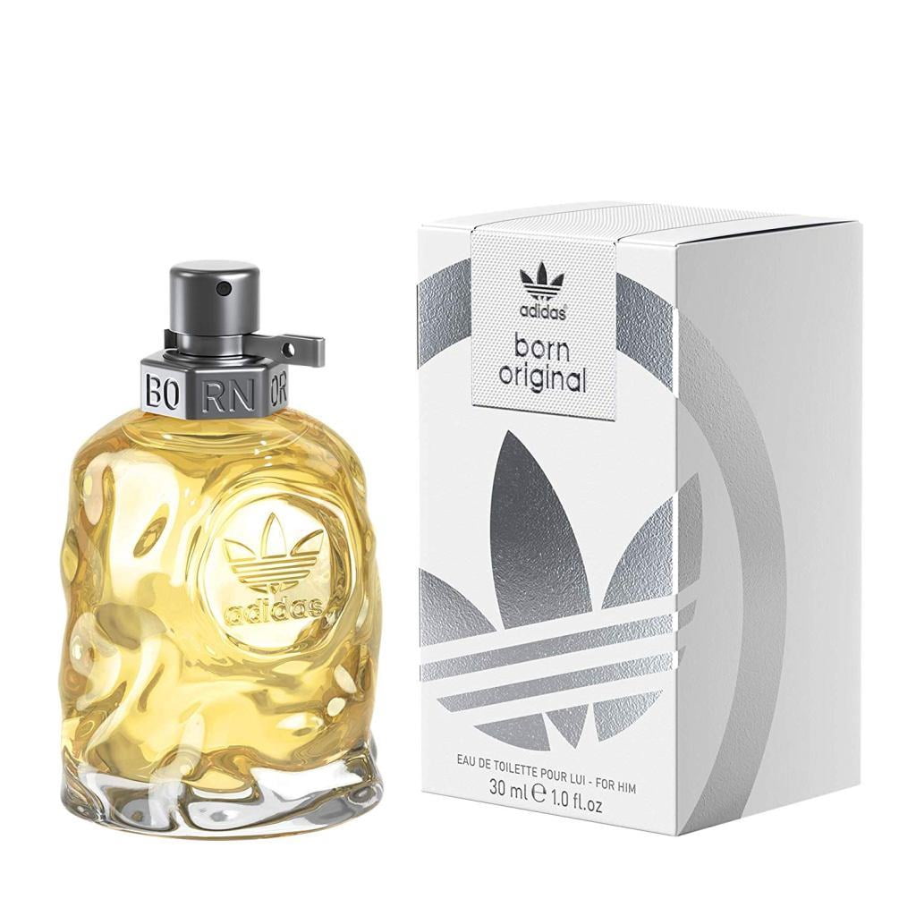 Adidas Born Original for Him with Dynamic Fragrance of Woody and Aromatic Notes, 1 Ounce