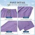 thumbnail image 3 of VIAOLI Scrubs for Women Set-Zipper Collar top & Straight Pants Scrubs set Medical Nursing uniforms Clearance, 3 of 7