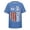 Blue, variant on 250 Years America Shirt - 1776-2026 Celebration Patriotic Flag Short Sleeve Loose Fit Tees Tops (Tween 10-11 Years Light Gray)