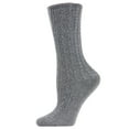 thumbnail image 2 of MeMoi Women's Classic Cable Knit Vintage Style Crew Socks - Womens - Female, One Size, Black, 2 of 8