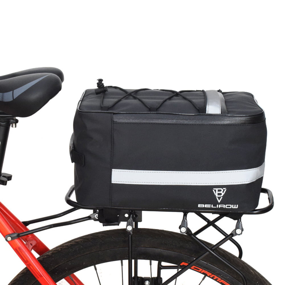 Cheap Bike Rear Seat Bag Bicycle Trunk Bag Waterproof Bike Carrier Backseat  Bag with Side Bag | Joom