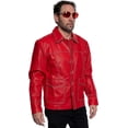 thumbnail image 2 of Fight Soap Tyler Leather Jacket Halloween Costume Fighter Cosplay, 2 of 5