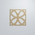 thumbnail image 5 of Ekena Millwork 23 3/8"W x 23 3/8"H x 1/4"T Large Daventry Decorative Fretwork Wood Wall Panels, Birch, 5 of 13