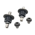 thumbnail image 2 of RC Diferial Diff Gears Accessory Parte resistente 1/14 con engranajes de 2 piñones Actualizaciones fuertes Partes RC Geares diferenciales de automóvil, 2 of 10
