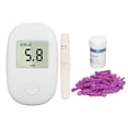 thumbnail image 2 of Kit de prueba de diabetes monitor de glucosa en sangre de alta conductividad de pantalla grande HD portátil de resultado rápido 5S para personas mayores ANGGREK Otros, 2 of 8