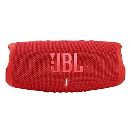 Restored JBL Charge 5 Portable Bluetooth Speaker with IP67 Waterproof and USB Red (Refurbished)