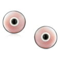 thumbnail image 2 of Bling Jewelry Womens Spiritual Protection Evil Eye Stud Earrings Murano Glass Sterling Silver 9MM, 2 of 4