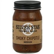 Silver Star Smoky Medium Chipotle Tex-Mex Salsa, 16 oz (Pack of 6)