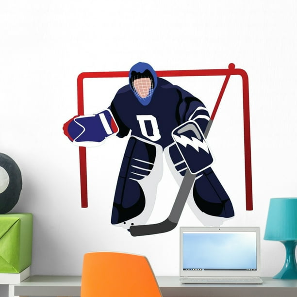 Playing Hockey Goalie Wall Decal Sticker Wallmonkeys L Stick Vinyl Graphic 24 In W X 17 H Com - Hockey Goalie Wall Decals Playing Hockey Goalie Wall Decal Sticker Wallmonkeys L Stick Vinyl Graphic 24 In W X 17 H Com - Hockey Goalie Wall Decals