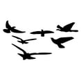 thumbnail image 3 of Bird Shape Sticker, Plastic Light Weight Wall Sticker  for Decoration Silver,Gold,Black, 3 of 8