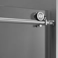 thumbnail image 5 of Serene Valley 60 x 66 Inch Big Roller Sliding Shower Door, Brushed Nickel, 5 of 7
