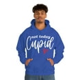 thumbnail image 5 of Not today Cupid Valentine's Unisex Heavy Blend™ Hooded Sweatshirt, 5 of 9