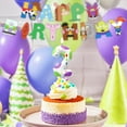 thumbnail image 5 of Space Hero 4 Birthday Candle, Number 4 Candle, Toy Theme Cake Decoration with Galaxy Style Party Decoration, 5 of 7