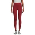 thumbnail image 5 of Time And Tru Women's High Rise Ankle Knit Leggings, 27" Inseam, Available in 2-Pack, 5 of 5