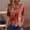 Red, variant on Womens Graphic T Shirts Henley Neck Buttons Shirts Short Sleeve Dressy Blouses Geometric Print Swea Clothes Tshirts Tops