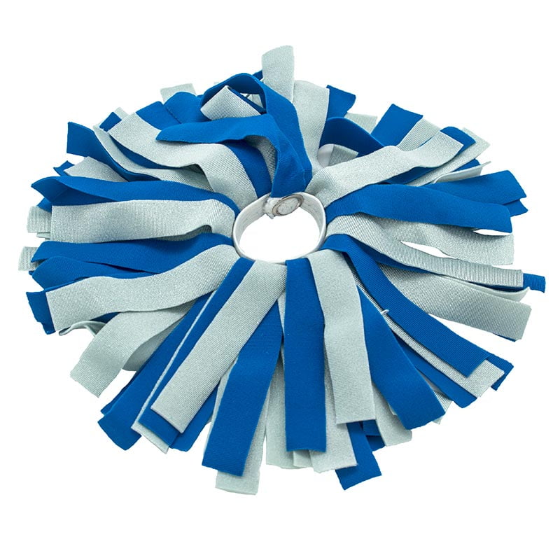 Pomchies PomID Brightly Colored Luggage ID Tag pompom, Perla/Royal, 2