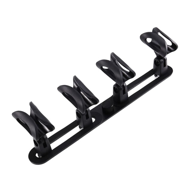MERIGLARE Support de Microphone pour Barre d'Arrimage Stéréo Support de Microphone pour Chorale 4 Clips