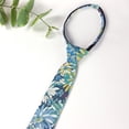 thumbnail image 2 of Spring Notion Boys' Cotton Floral Skinny Zipper Tie, 2 of 4