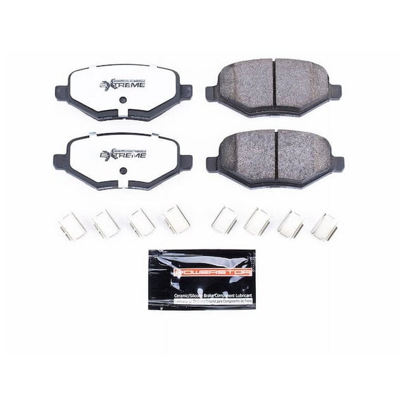 Rear Brake Pad Set - Compatible with 2011 - 2014 Ford Edge 2012 2013