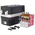 thumbnail image 3 of M optimized 12 Volt Refrigerator, 42QT(40L) Electric Cooler, Portable Freezer 12V/24V DC 110-240V AC, 12V Fridge 0℉~50℉, 12V Car Refrigerator with Basket for Travel, Truck, Boat, Camping, 3 of 9