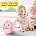 thumbnail image 6 of HEJULIK Penguin Wobbling Toy, Baby Wobble Toy, 6 to 12 Months Baby Toys, Gift for Boys and Girls (Pink), 6 of 6
