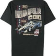 thumbnail image 5 of Indy 500 Mens Americana Graphic T-Shirt, Black, Medium, 5 of 5