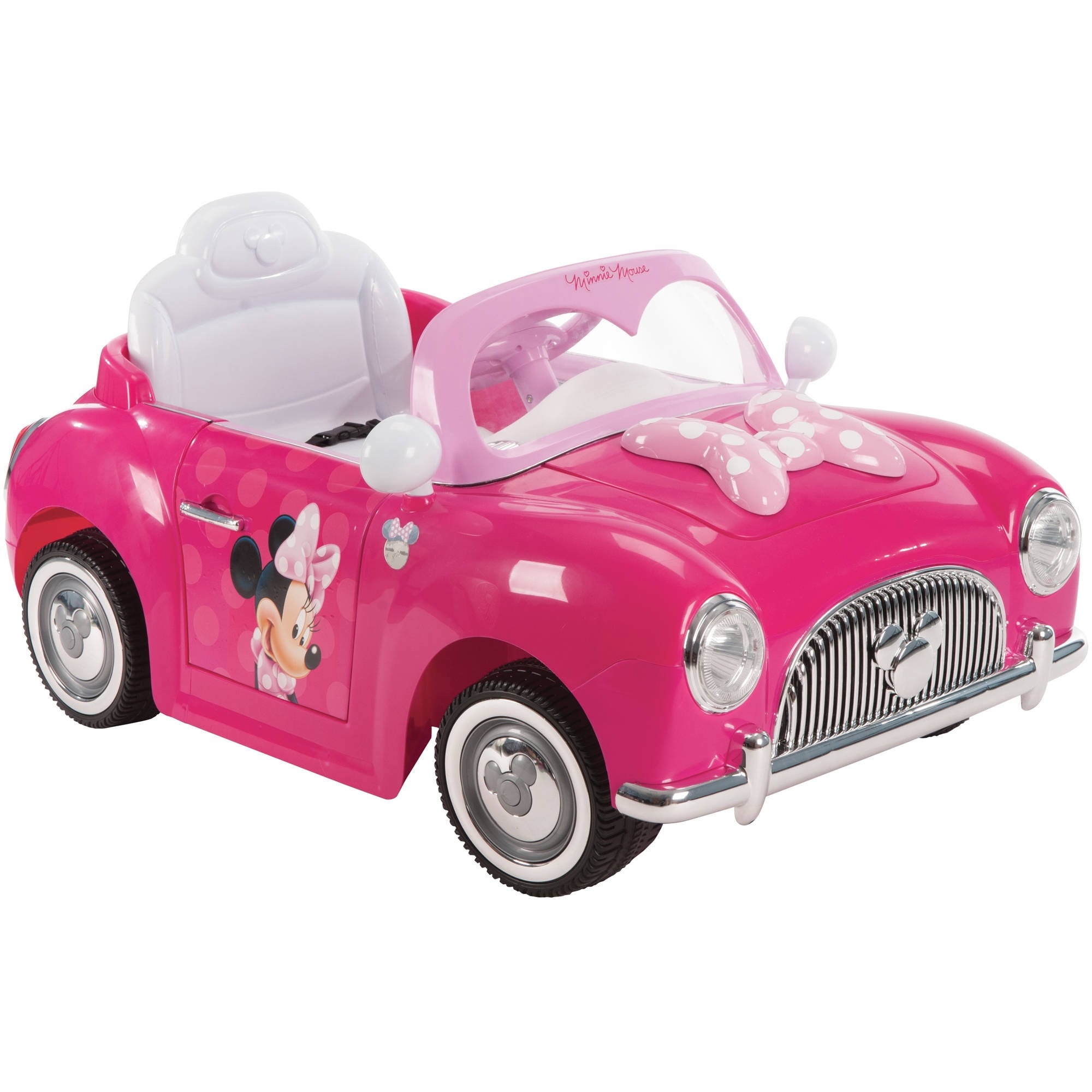 Disney Minnie 6V Pink Battery-Powered Ride-On by Huffy Cars Mouse Toy Girl Xmas | eBay