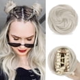 thumbnail image 1 of GHSDFBB SOFEIYAN 2 Pcs Mini Chignon Pince à Cheveux Oreilles de Chat Désordonnées Extension de Cheveux Synthétiques Perruque Accessoire Chignon Spatial pour Femmes Filles, Gris, 1 of 6