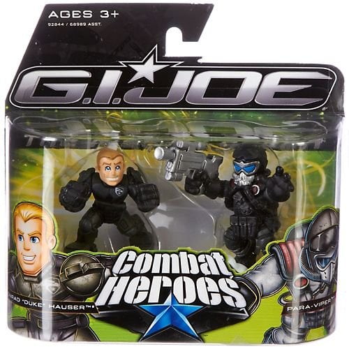 G.I. Joe The Rise of Cobra Combat Heroes 2 Pack Duke Accelerator Suit Air Viper Walmart