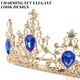 thumbnail image 5 of KAKOWELY Tiara Corona Tiara de Cristal Accesorio para el Cabello de Novia de Boda Tocado de Cristal Tocado, 5 of 5