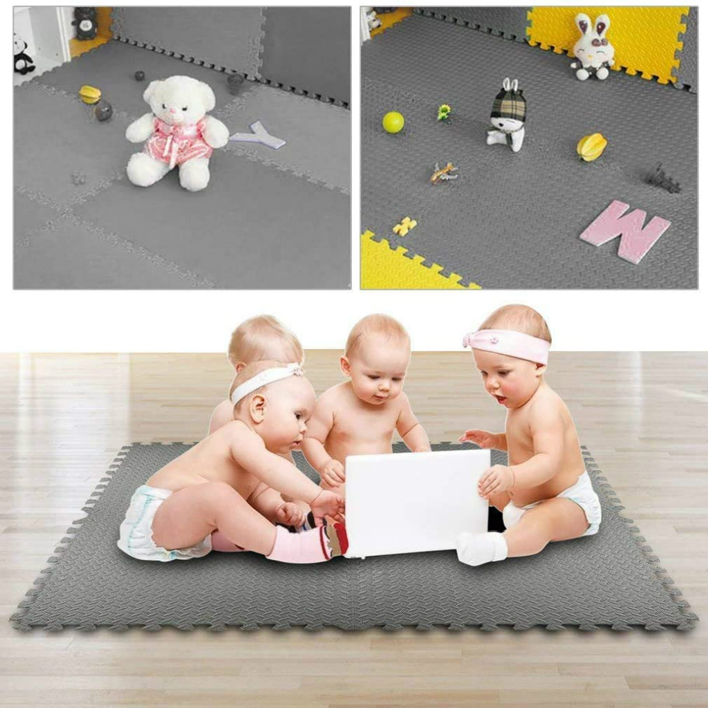 Baby Puzzle Mat Play Mat Kids Interlocking Exercise Tiles Rugs Floor Tiles Toys Carpet Soft Carpet Climbing Pad EVA Foam - image 2 of 8