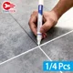 thumbnail image 2 of Rotulador para azulejos de pared, resistente al agua, color blanco, restaurador de juntas, reparación de huecos para el baño, pintura para juntas de suelo, herramientas de construcción, 1/4 unidades, 2 of 5