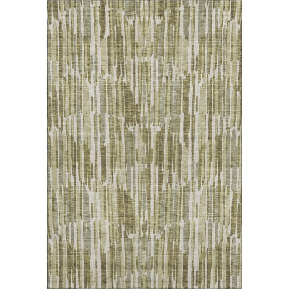 Dalyn Rugs Premium Machine Washable Mayfield AMF739 Olive 3' x 5' Rug
