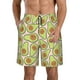 thumbnail image 1 of Balery Cute Avocado Traje de Baño Estilo Hawaiano para Hombre, Shorts de Secado Rápido con Bolsillos-Small, 1 of 6