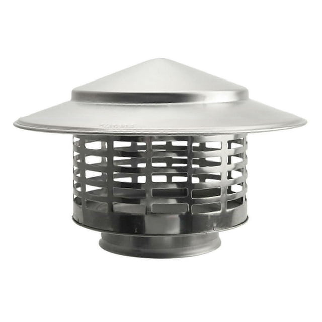 Roof Vent Cap Chimney Cap Outdoor for Chimney Pots Replacement Chimney Fireplace Cover Exhaust Pipe Outside Stove Pipe Topper