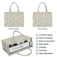 thumbnail image 2 of Large Capacity Tote Bag,Labrador Dog Handbag Fashion Luxury Tote Bag,15.7"x13"x 5.1" Inches,Laptop Compatible, 2 of 6