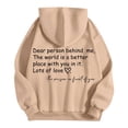 thumbnail image 7 of CUSTG Hoodies For Women Word Graphic Sweatshirts Vintage Hoodie Trendy Preppy Clothes Long Sleeve Sweatshirt Tops Oversized Birthday Streetwear, 7 of 7