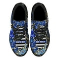thumbnail image 2 of Back The Blue Police Officer Shoes Sneakers Black Size 11, 2 of 7
