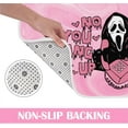 thumbnail image 6 of Pink Funny Ghost Door Mat 17 x 29 Inch - Horror Ghost Entryway Rug, Romantic Halloween Valentine''s Day Outdoor Front Door Welcome Mat for Home, Kitchen, Bathroom Decor, 6 of 6