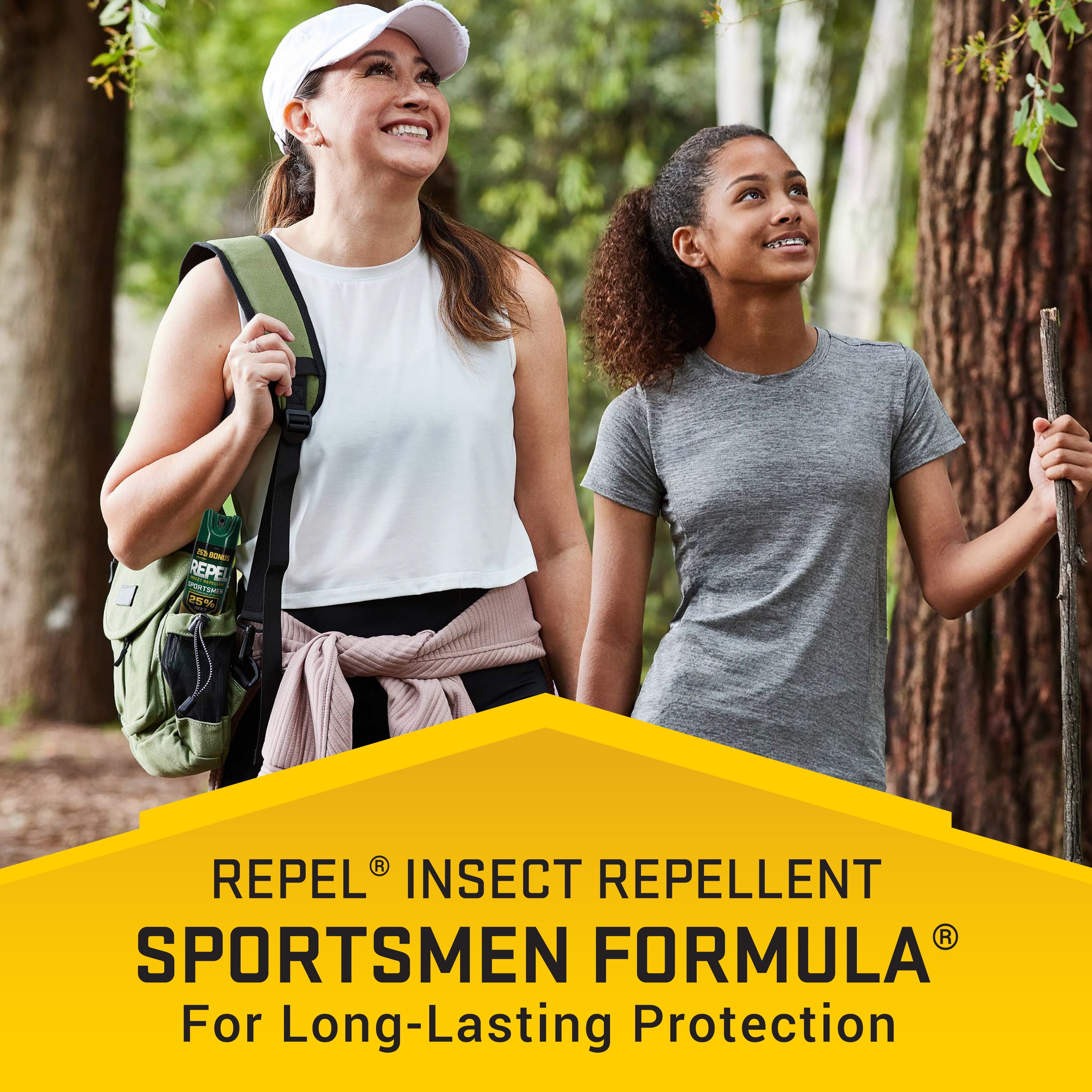 (2 pack) Repel Sportsmen Formula Insect and Mosquito Repellent, Bug Spray with 25% DEET, 8.125 Oz