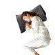 thumbnail image 5 of Funda de almohada lavada de estilo japonés - Colores lisos y multicolor - Ropa de cama de poliéster suave para niños, estudiantes y adultos - Transpirable y cómoda, 5 of 6